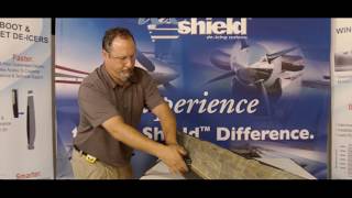 Ice Shield How to Remove a Wing Boot [upl. by Nahgeem]