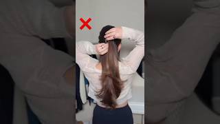 Easy Everyday Hairstyle🦋hairstyle30 2024hairtutorialhairstylehackhaircareshortstrendingreels [upl. by Aileda]