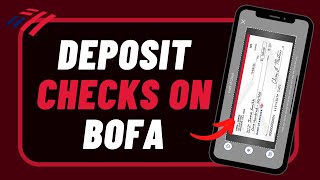 How to Deposit Checks on Bank of America [upl. by Lonne]