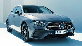 New Mercedes AClass 2024 review Better than a BMW 1 Series [upl. by Ssidnak]