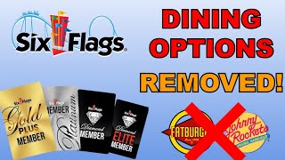 What is Happening to Six Flags Memberships and Dining Plan [upl. by Gray]