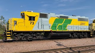 RobervalSaguenay Train Compilation July and August 2024 [upl. by Diskson]