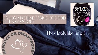 Trying out Dylon Machine Fabric Dye Pod  How to dye your old denim jeans black [upl. by Raynah]