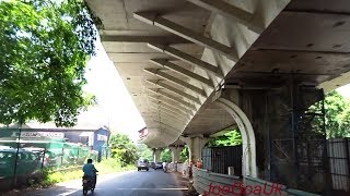 New Mandovi Bridge Status 21 8 17 [upl. by Arihat413]