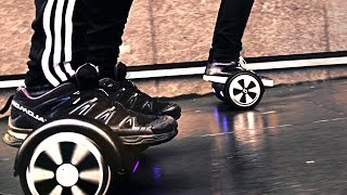 AWESOME HOVERBOARD STREET RACE [upl. by Hakeem]