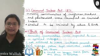 Discuss why the colonial government in India brought in the following laws In each case explai [upl. by Chiquia]