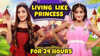 Living Like A PRINCESS For 24 HOURS Challenge MyMissAnand12  SAMREEN ALI [upl. by Lawley166]