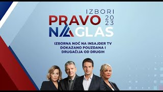 quotPravo na glasquot Izborna noć  17 decembar 2023 [upl. by Eiramanel397]