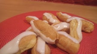 Mini éclair vanille  Mignardises  par SucréSalé [upl. by Cameron151]