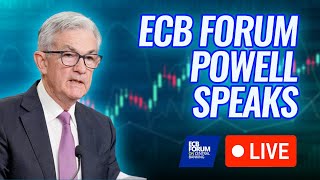 🔴WATCH LIVE Jerome Powell Speaks At The ECB Forum on Central Banking 2024 [upl. by Sanalda]