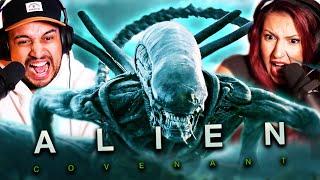 ALIEN COVENANT 2017 MOVIE REACTION  THIS CANT BE HOW IT ENDS  FIRST TIME WATCHING  REVIEW [upl. by Annora]