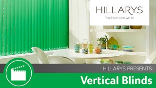 Take a look at the Vertical blinds collection by Hillarys [upl. by Cammi]