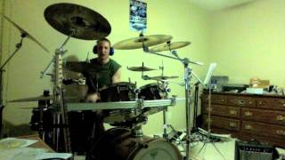 Gorgoroth procreating satan drum cover [upl. by Ahsanat97]