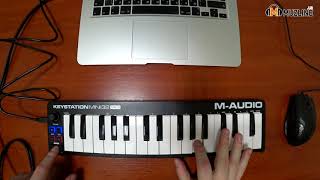 MAudio Keystation Mini 32 MK3 Обзор Overview Демонстрация Demonstration [upl. by Seldan360]