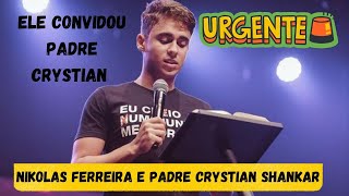 NIKOLAS FERREIRA CONVIDOU PADRE CHYSTIAN PARA UM MOMENTO DE ORAÇÃO [upl. by Eelarac]