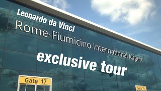 Leonardo da Vinci  Fiumicino Airport Tour [upl. by Hube]