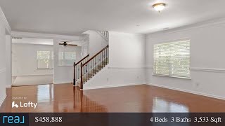 North Carolina 4 Bed 25 Bath Home For Sale Fenced Backyard 458888 [upl. by Neilla]