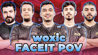 woxic 227 with Calyx Wicadia Maj3r Fabre Anubis  FACEIT Ranked CS2 POV [upl. by Shuman565]