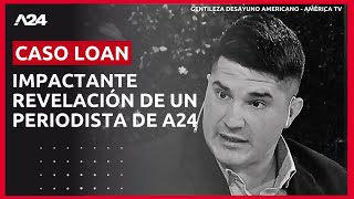 CASO LOAN Habla Alejandro Pueblas periodista amenazado en Corrientes quotLa trata está naturalizadaquot [upl. by Athal357]