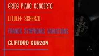 LP Franck  Variations Symphoniques etc  Curzon side B [upl. by Vladi]