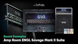 Amp Room ENGL Savage Mark II Suite Sound Examples – Softube [upl. by Ariahaj]