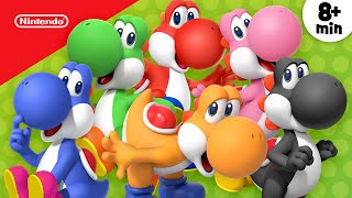 Yoshi Activity Let’s Have Fun with Colors  playnintendo [upl. by Dorthy49]