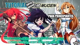 MUGEN downloads 4 Asuna Shana y Yukina Himeragi en Mega WAIFU EDITION [upl. by Norraa]