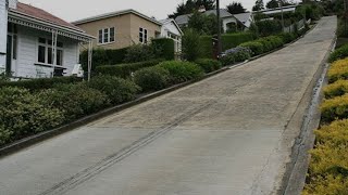 The steepest street in the world Baldwin Street in Dunedin newzealand dunedin baldwin [upl. by Bren]