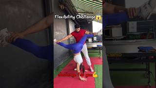 challenge accepted💪  flexibility challenge  yoga challenge💥shorts youtubeshorts [upl. by Naara806]