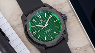 Formex 033146300910 Essence Leggera FortyOne Mamba Green Chronometer [upl. by Wojcik755]