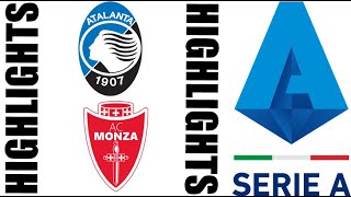 Atalanta vs AC Monza 20 Highlights  Serie a 20242025 [upl. by Rairb]