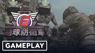 Earth Defense Force 6  8 Minutes of Gameplay Japanese VO  TGS 2020 [upl. by Linc]