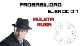 ¿Sobrevivirías a la ruleta rusa EJERCICIO 7 PROBABILIDAD [upl. by Inus]