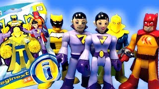 Imaginext DC Super Friends Series 6 Blind Bags with Codes Toy Figures Set Opening amp Review [upl. by Eveneg]