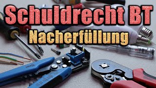 Nacherfüllung §§ 437 Nr 1 439 434 433 BGB  Schuldrecht BT 09 [upl. by Aicilak]