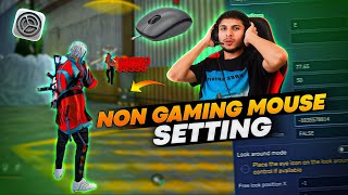 NO RECOIL SETTING FOR NON GAMING MOUSE 🎯 ONLY HEADSHOTS 😱🤯 Bluestacks 5 Free Fire Setting [upl. by Odo553]