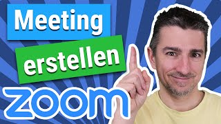 ZOOM Meeting erstellen und einladen in 2 Minuten [upl. by Sibylle675]