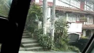 From The Courtyards Leonila Hill Baguio City going to GoshenLand Kisad Rd [upl. by Earehc]