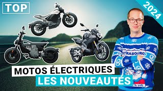 Motos électriques  le TOP des nouveautés 2024 [upl. by Supple232]