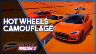 Forza Horzion 3  Hot Wheels Camouflage Fails amp Funny Moments [upl. by Solegna4]