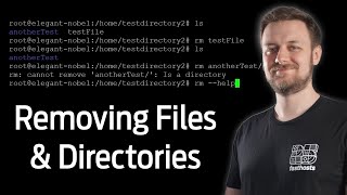 Removing Files and Directories  Linux Quickly [upl. by Uzziel]