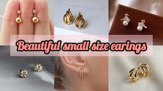 Small earing collection gold earing collection daily wear studs earings [upl. by Santos]