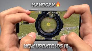 iPhone XS Max PUBG Mobile New Full Handcam Gameplay 🔥  PUBGBGMI TEST After Update [upl. by Adnahcal]