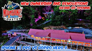 MOONSHINE MOUNTAIN COASTER Gatlinburg Tennessee NEW OWNERSHIP amp RENOVATIONS [upl. by Nibas171]