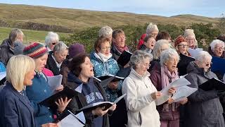 Tynedale Community Choir and Tarset Song Reivers at The Sill [upl. by Sosthena]