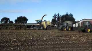 Ensilage maïs en Cotes dArmor  Bretagne [upl. by Gelasius]