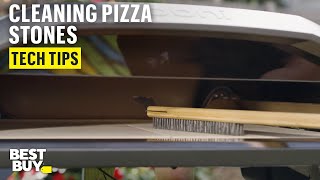 Cleaning Pizza Stones for Ooni Koda 2 Max GasPowered Outdoor Pizza Oven – Tech Tips from Best Buy [upl. by Petracca]