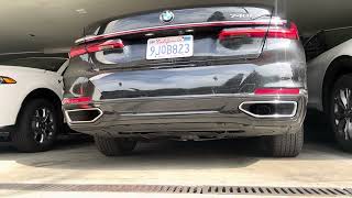 2020 BMW 740i Start up  Rev exhaust [upl. by Ruford]