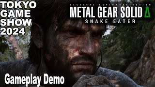 Metal Gear Solid Delta Snake Eater Remake Gameplay Demo TGS 2024 [upl. by Pennie259]