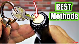 5 Ways to Open a Wine Bottle 🔴 NEW [upl. by Gilbertine]